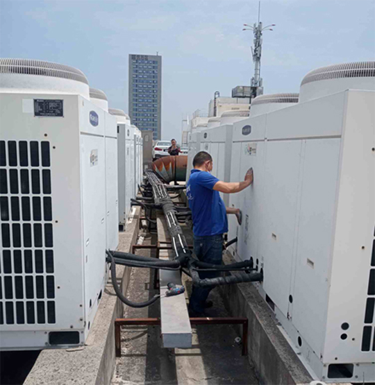 安多中央空调制热和不制冷系统维修方法