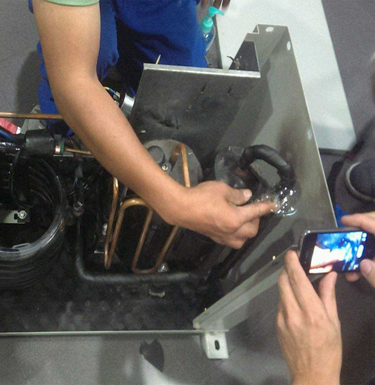 安多维修空调制冷效果差